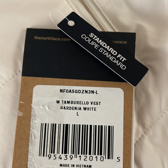 The North Face Tamburello Gardenia White Vest - Small - Picture 5 of 8